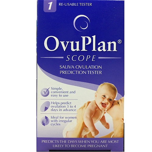 Ovuplan Scope Saliva Ovulation Prediction Reusable Tester x 1 - Towers ...