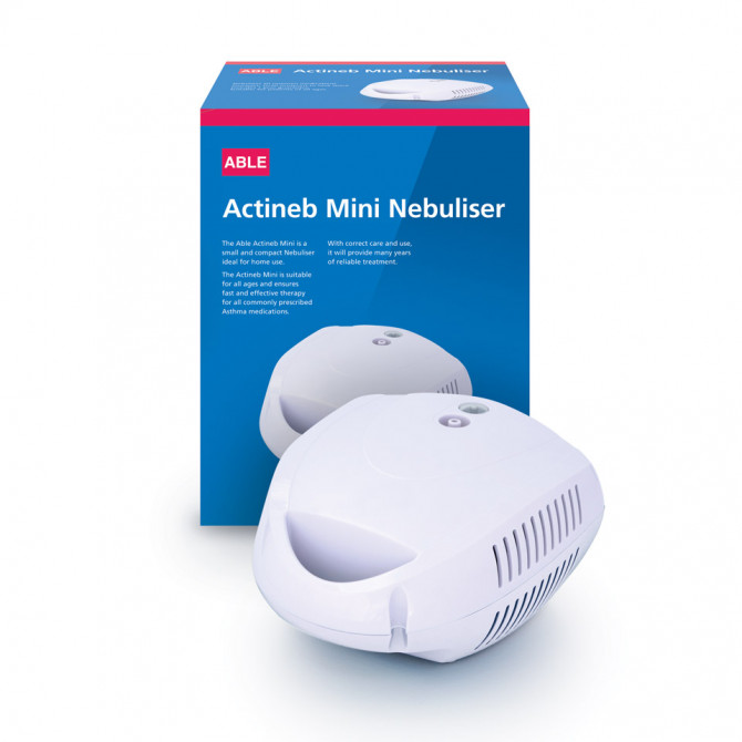 Image 1 for Able Asthma Actineb Mini Nebuliser