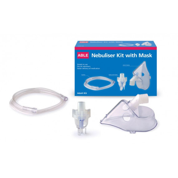 Image 1 for Able Nebuliser Kit With Adult Mask