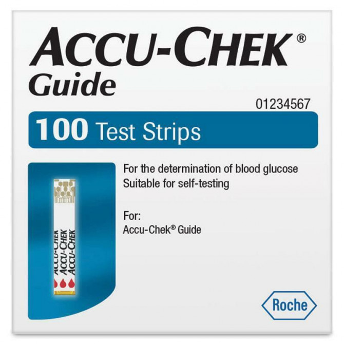 Thumbnail for Accu-Check Guide Test strips