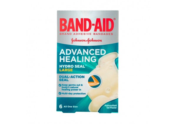 Image 1 for Band-Aid  Advanced Healing Strips Large 6 