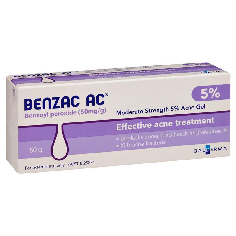 Image 1 for Benzac Ac Gel 5% 50g