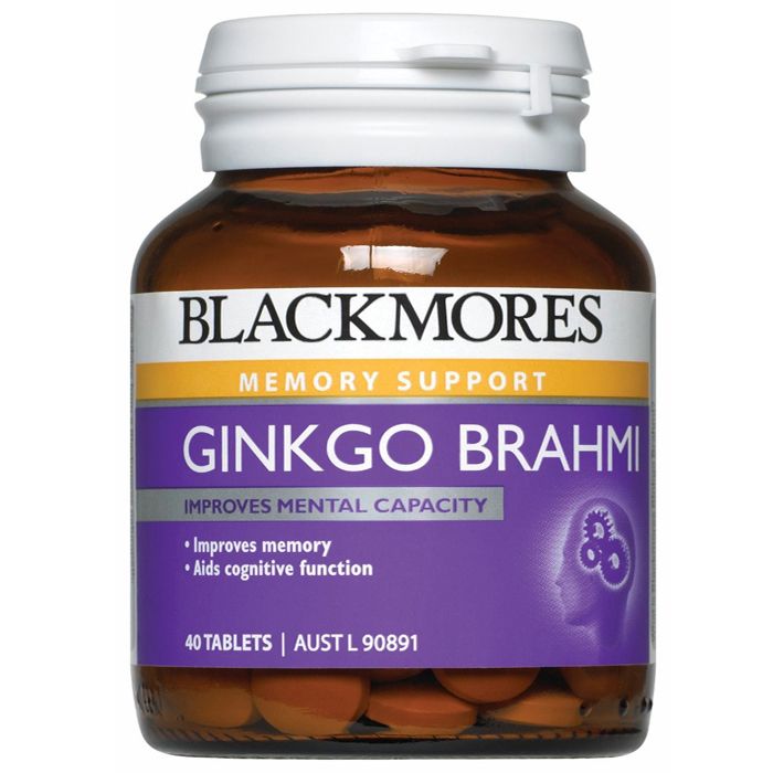 Thumbnail for Blackmores Ginko Brahmi Tablets x 40 