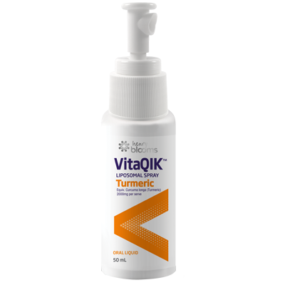 Image 1 for Henry Blooms VitaQIK™ Liposomal Turmeric 50mL