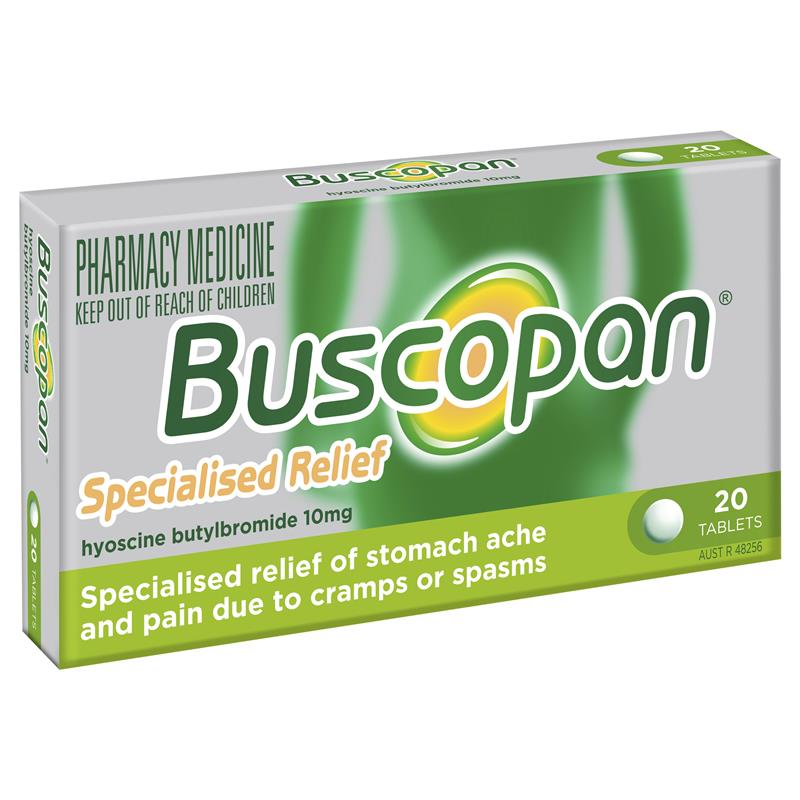 Image 1 for Buscopan  Tablets  20