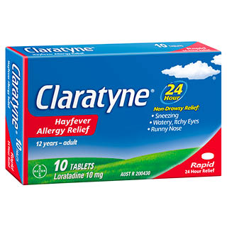 Image 1 for Claratyne 10mg Tablets 10
