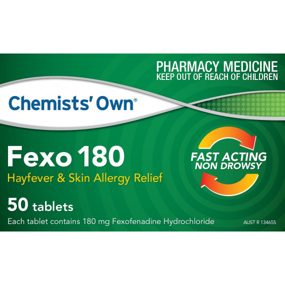 Thumbnail for Chemists Own Fexo 180mg 50 Tablets