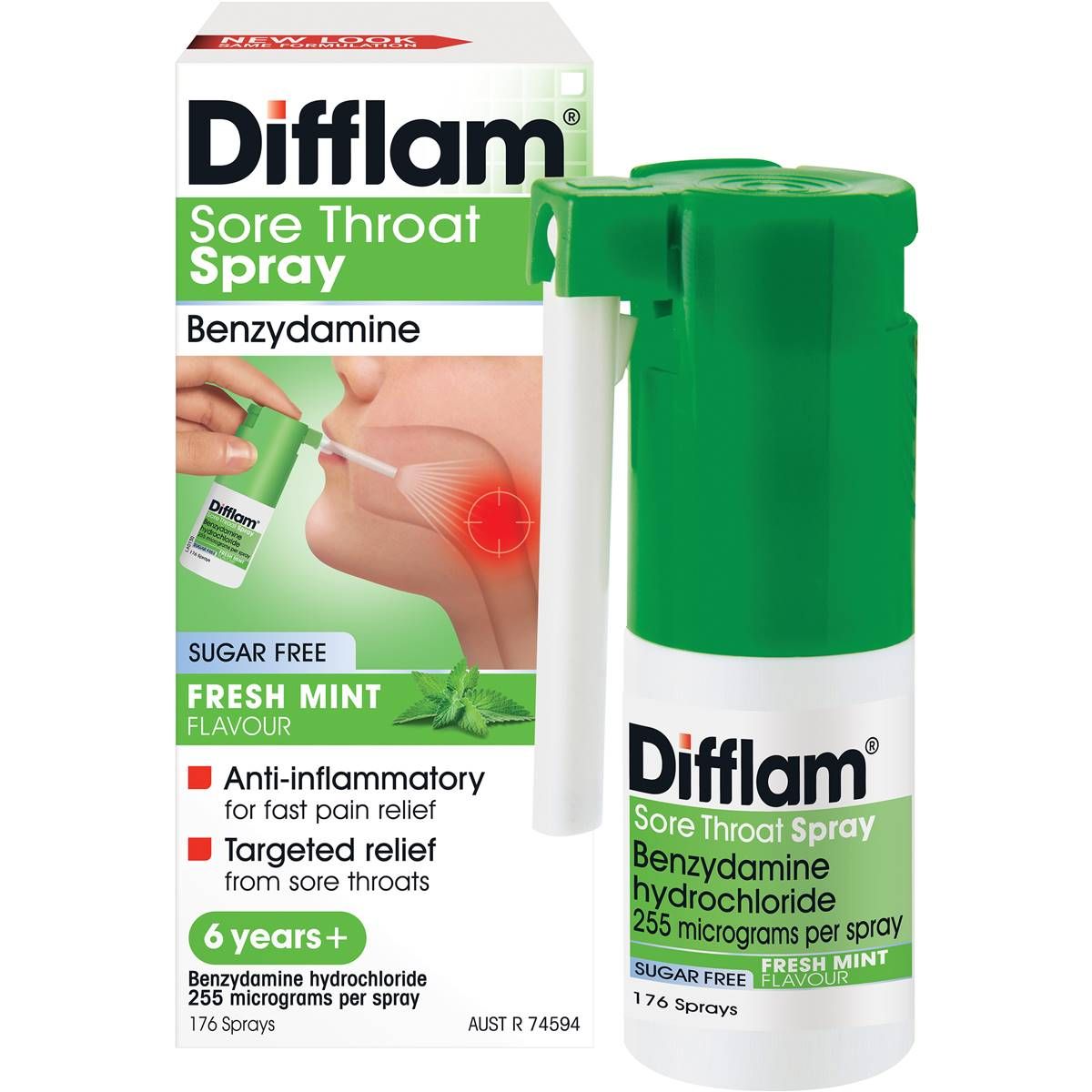 Image 1 for Difflam Throat Spray 30mL