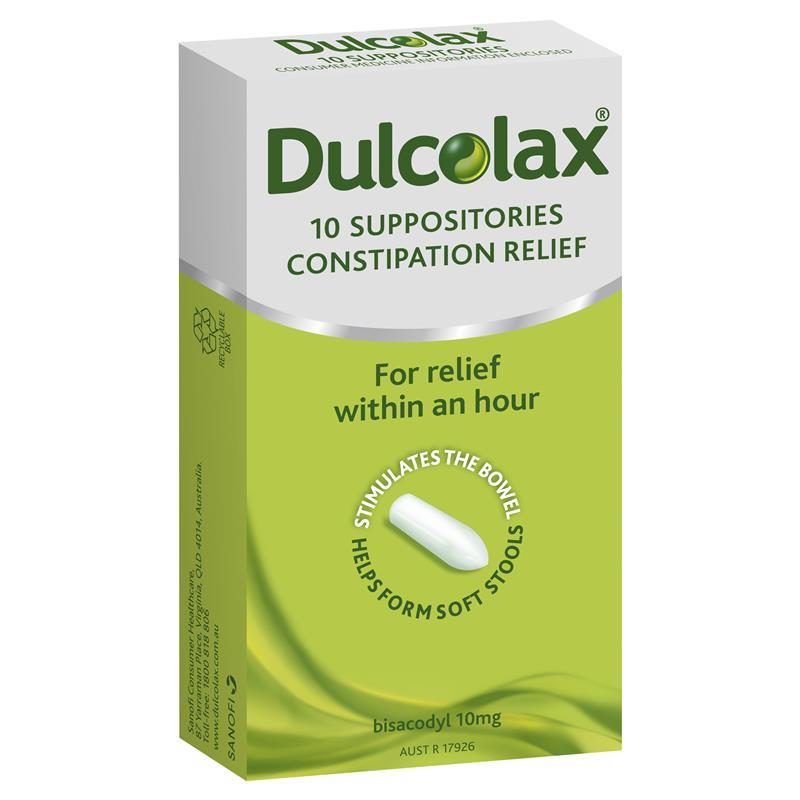 Image 1 for Dulcolax   Suppositories Adults 10