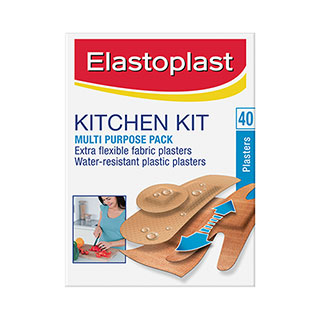 Image 1 for Elastoplast Kitchen Kit Strips x 40