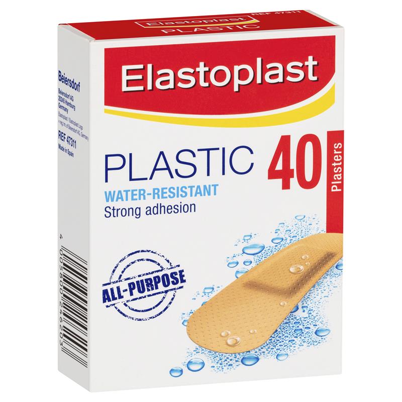 Image 1 for Elastoplast Plastic Strips x 40