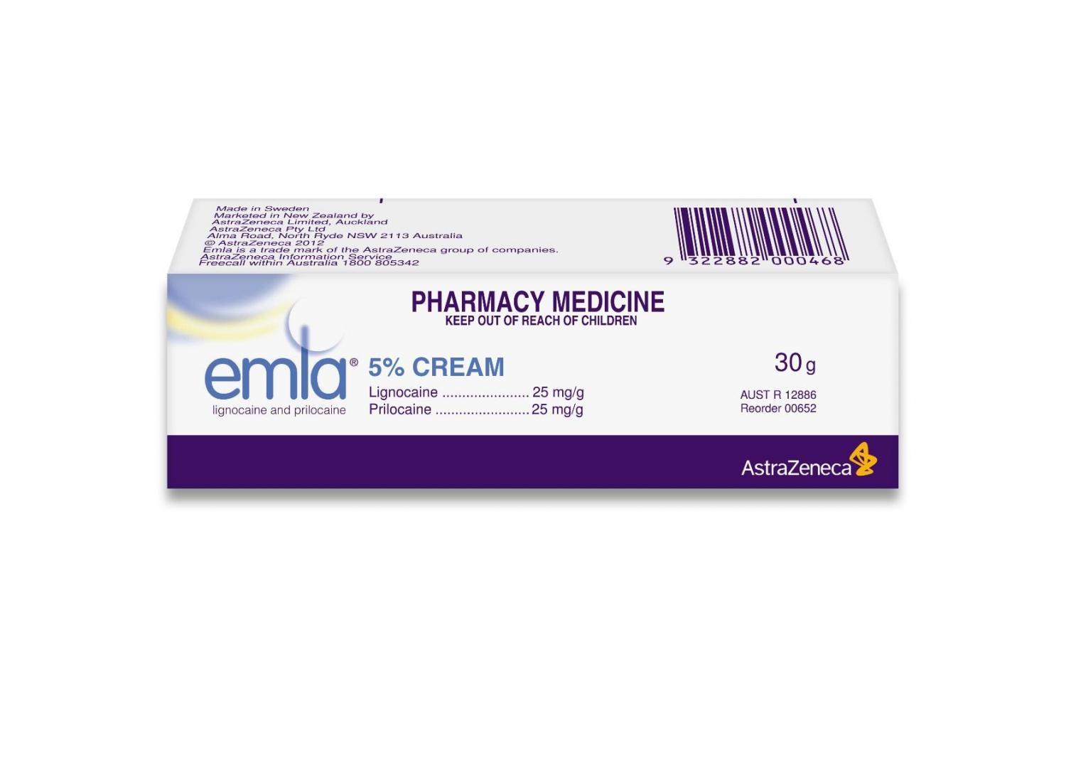 Image 1 for Emla 5% Cream 30g