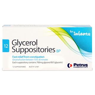 Image 1 for Glycerol Suppositories B.P for Infants 12