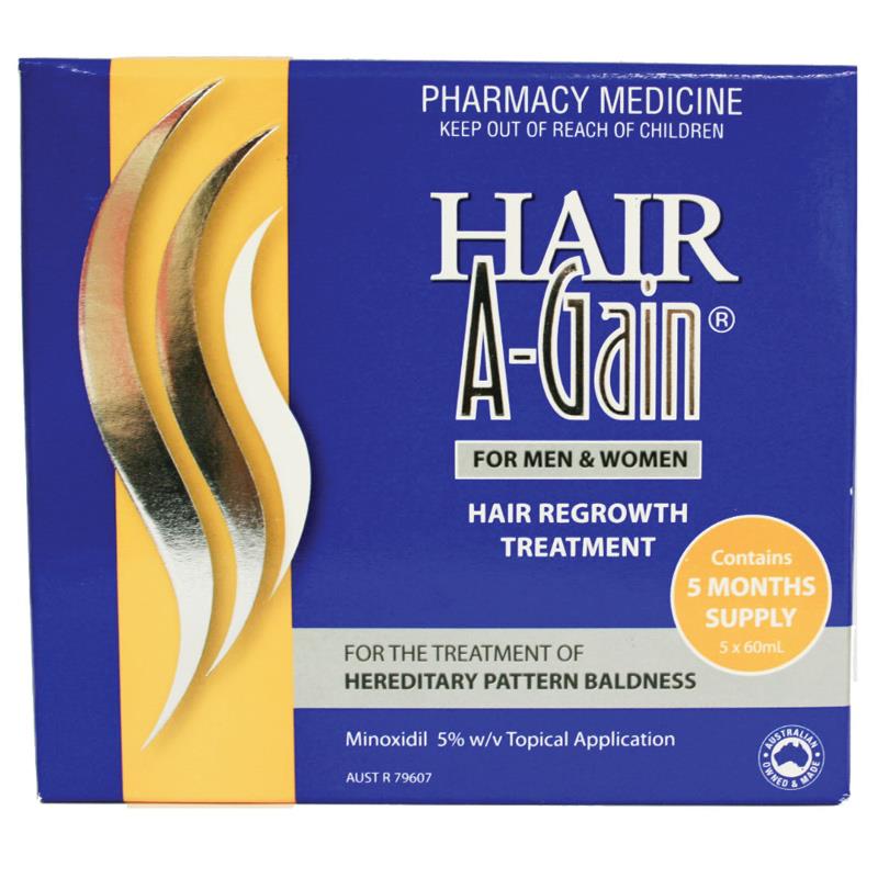 Image 1 for Hair A-Gain 60mL x  5 months bonus Pack