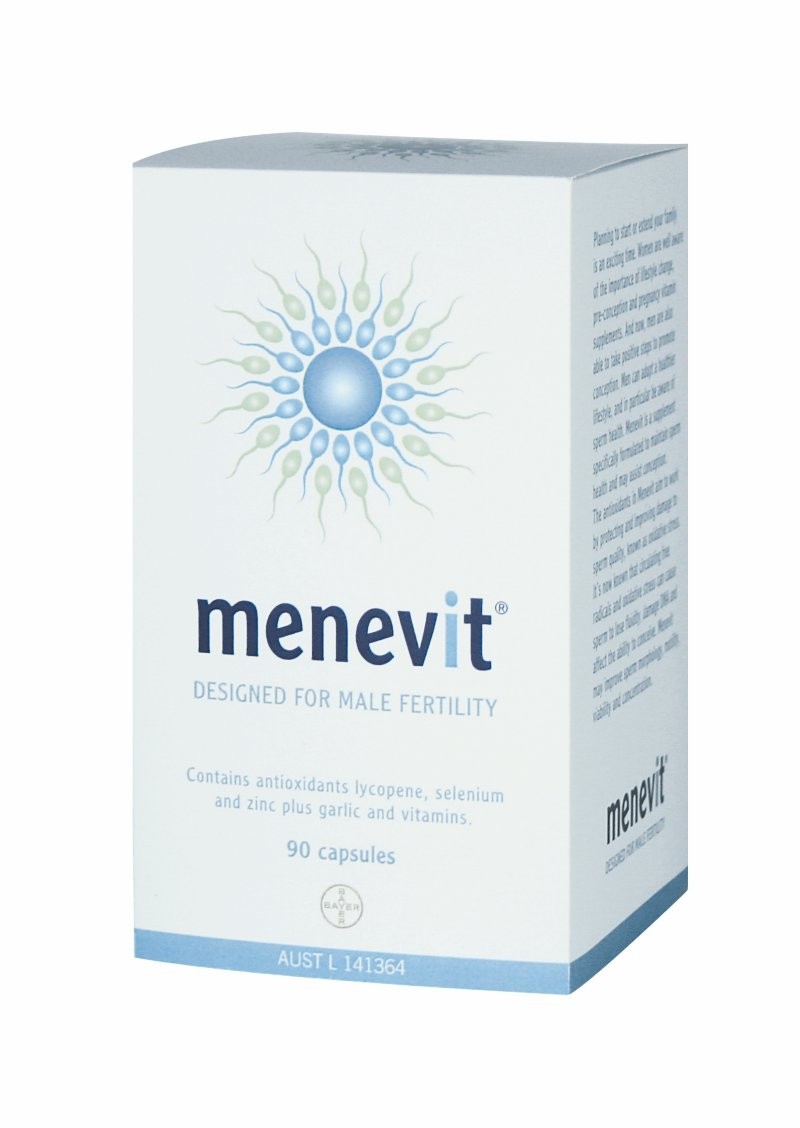 Image 1 for Menevit 90 capsules 