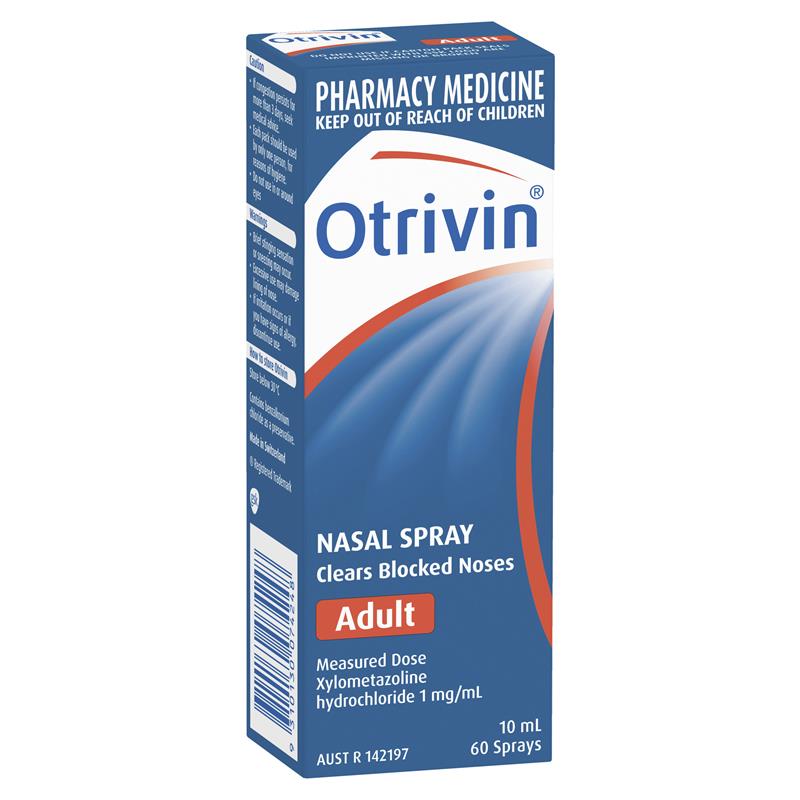 Image 1 for Otrivin Adult Measured Dose Nasal Mist 10mL