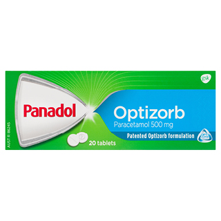 Image 1 for Panadol Optizorb Tablets x 20