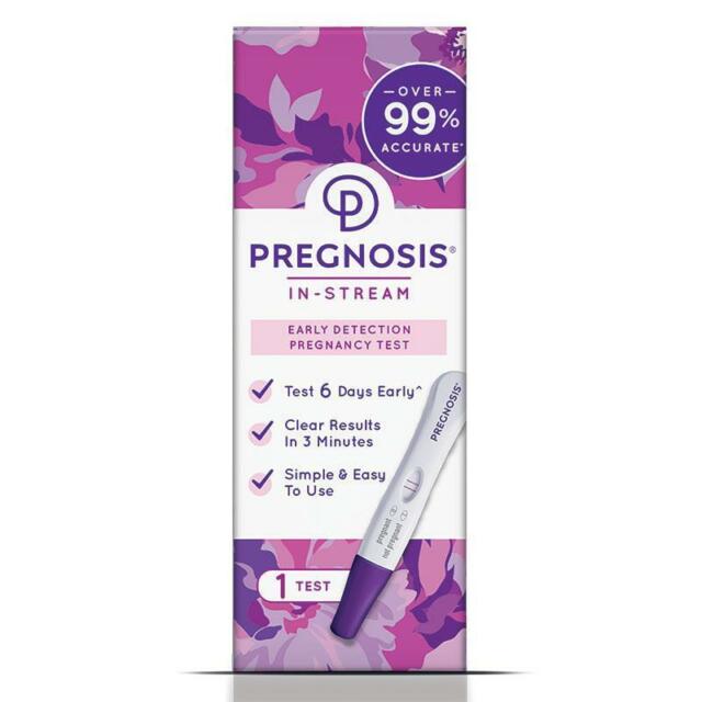Image 1 for Pregnosis Clear In-Stream Pregnancy Test x 1