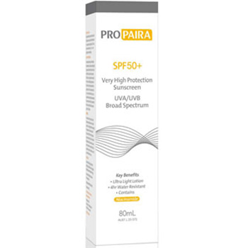 Thumbnail for Propaira Sunscreen SPF 50+ Lotion 80mL