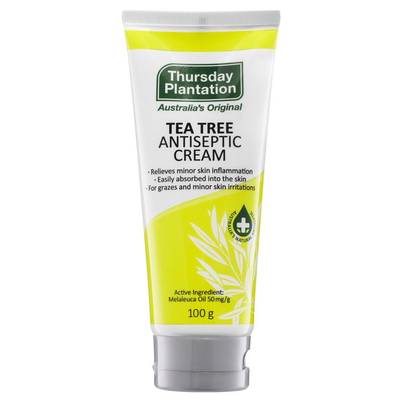 Image 1 for Thursday Plantation Tea Tree Antiseptic Cream 100g 