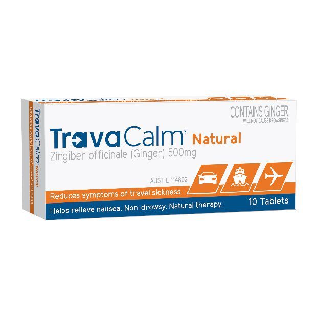 Thumbnail for Travacalm Natural  Tablets 10