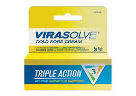 Thumbnail for Virasolve Cold Sore Cream 5g