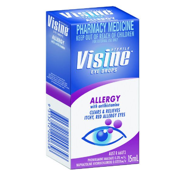 Image 1 for Visine Allergy Eye Drops 15mL