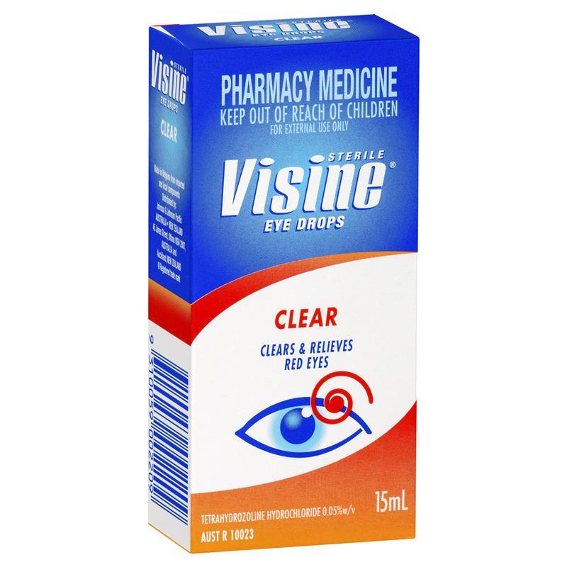 Image 1 for Visine Clear Eye Drops 15mL