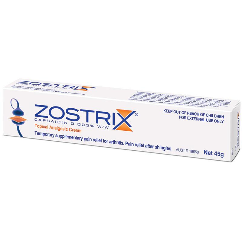 Image 1 for Zostrix cream ( capsaicin 0.025% ) 45g