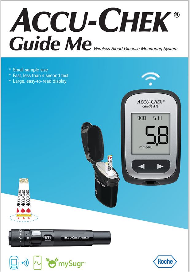 Image 1 for Accu-Chek Guide Me Blood Glucose Meter