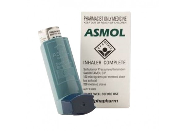 Image 1 for Asmol cfc free (salbutamol) 100mcg 200 metered dose 