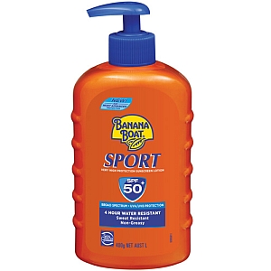 Image 1 for Banana Boat SPF50+ Sport Lotion 400g Pump