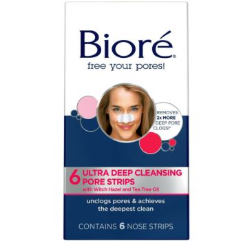 Image 1 for Biore Ultra Deep Cleansing Blackheads Strips x 6