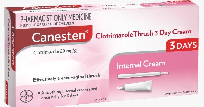 Image 1 for Canesten 3 Day Thrush Treatment Internal Cream