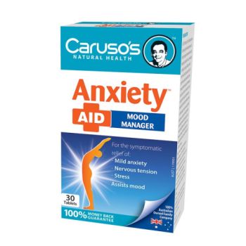 Thumbnail for Caruso's Anxiety Aid Tablets x 30