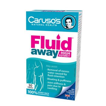 Thumbnail for Caruso's Fluid Away High Potency 30 Tablets  