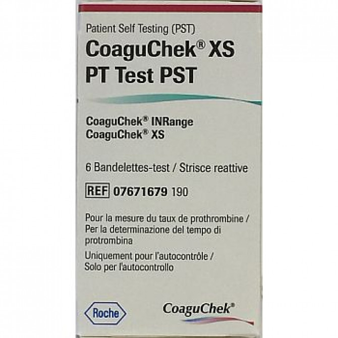 Image 2 for CoaguChek INRange System Mini Bundle (Device + 6 Test Strips + 50 Lancets)