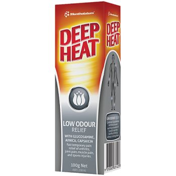 Image 1 for Deep Heat Low Odour Relief Cream 100g 