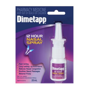 Thumbnail for Dimetapp 12 Hours Nasal Spray 20mL