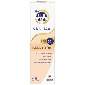 Thumbnail for Ego Sunsense Daily Face Invisible Tint Finish SPF 50+ 75g