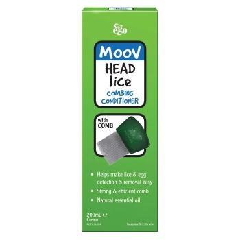 Image 1 for Ego Moov Head Lice Combing Conditioner With Comb 200mL