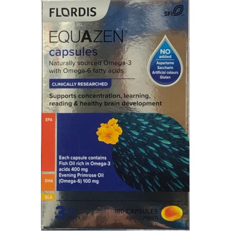 Image 1 for EQUAZEN (Formerly known as Eye Q) Capsules x 540 ( 3 x 180 ) 