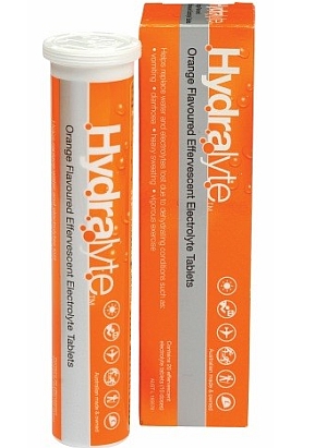 Image 1 for Hydralyte Effervescent 20 Tablets Orange Flavoured