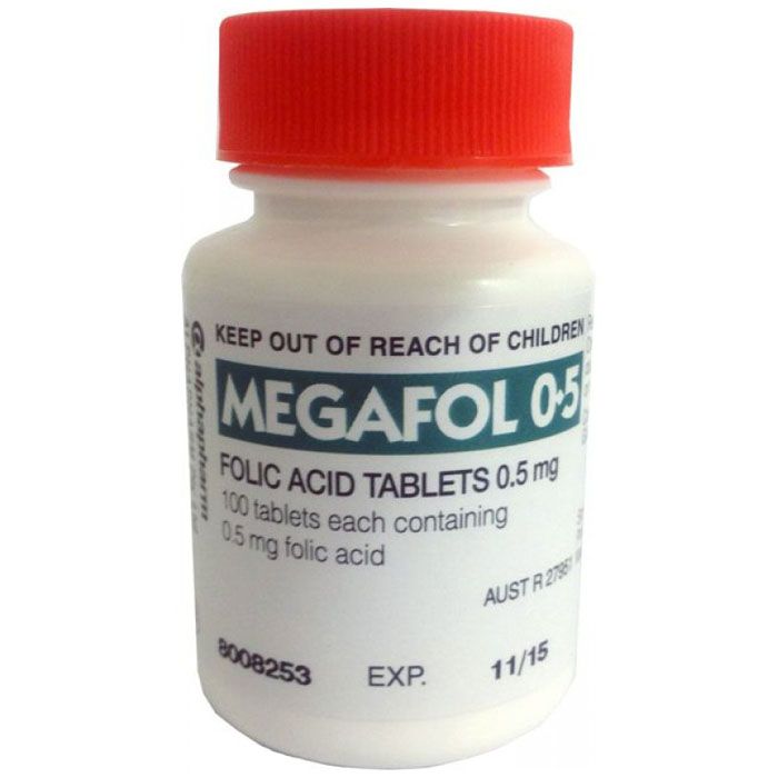 Thumbnail for Megafol Tablets 0.5mg 100