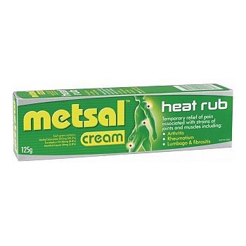 Image 1 for Metsal Heat rub Cream 125g 