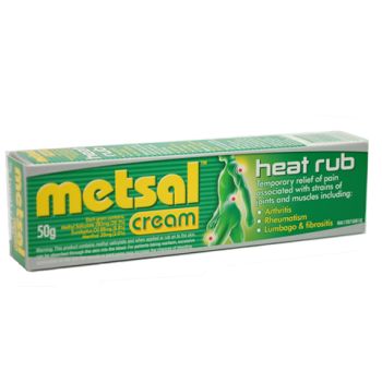 Image 1 for Metsal Heat rub Cream 50g 