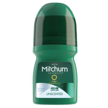 Image 1 for Mitchum Deodorant Roll-on Unscented 50mL