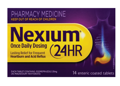 Thumbnail for Nexium 24 Hour 20mg 14 Tablets