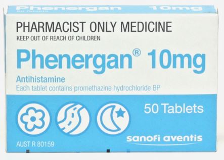 Thumbnail for Phenergan 10mg Tablets 50 