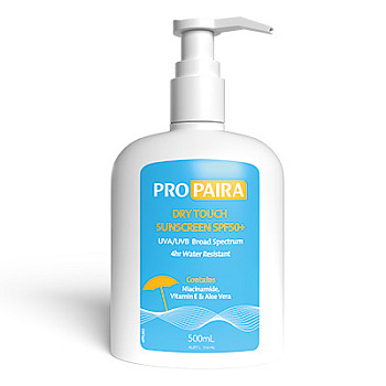 Image 1 for Propaira Sunscreen Dry Touch SPF50+ Pump 500mL